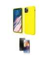 ieg™ iPhone 11 Pro Kılıf Kozmos Yansıma Özel Seri - Siyah 3D Antistatik Mat Seramik Nano Ekran Koruyucu