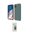 ieg™ iPhone 11 Pro Kılıf Kozmos Yansıma Özel Seri - Siyah 6D Mat Seramik Hayalet Nano Ekran Koruyucu
