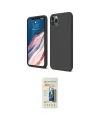 ieg™ iPhone 11 Pro Kılıf Kozmos Yansıma Özel Seri - Siyah 6D Mat Seramik Hayalet Nano Ekran Koruyucu