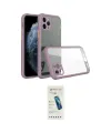 ieg™ iPhone 11 Pro Kılıf Nova Asil Özel Seri - Şeffaf Pasifik Cam Ekran Koruyucu
