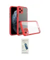 ieg™ iPhone 11 Pro Kılıf Nova Asil Özel Seri - Şeffaf Pasifik Cam Ekran Koruyucu