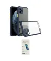 ieg™ iPhone 11 Pro Kılıf Nova Asil Özel Seri - Şeffaf Pasifik Cam Ekran Koruyucu
