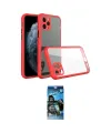 ieg™ iPhone 11 Pro Kılıf Nova Asil Özel Seri - Siyah 34D Izgaralı Cam
