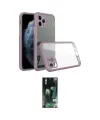 ieg™ iPhone 11 Pro Kılıf Nova Asil Özel Seri - Siyah 360 Mat Full Body Arka Koruyucu