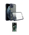 ieg™ iPhone 11 Pro Kılıf Nova Asil Özel Seri - Siyah 360 Mat Full Body Arka Koruyucu