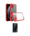 ieg™ iPhone 11 Pro Kılıf Nova Asil Özel Seri - Siyah 3D Antistatik Hayalet Cam Ekran Koruyucu