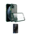 ieg™ iPhone 11 Pro Kılıf Nova Asil Özel Seri - Siyah 3D Antistatik Hayalet Cam Ekran Koruyucu