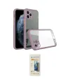 ieg™ iPhone 11 Pro Kılıf Nova Asil Özel Seri - Siyah 6D Mat Seramik Hayalet Nano Ekran Koruyucu
