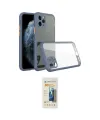 ieg™ iPhone 11 Pro Kılıf Nova Asil Özel Seri - Siyah 6D Mat Seramik Hayalet Nano Ekran Koruyucu