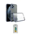 ieg™ iPhone 11 Pro Kılıf Nova Asil Özel Seri - Siyah Polymer Nano Ekran Koruyucu