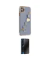 ieg™ iPhone 11 Pro Kılıf Nova Işık Prime - Siyah 3D Antistatik Hayalet Cam Ekran Koruyucu