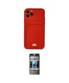 ieg™ iPhone 11 Pro Kılıf Vadi Çizgi Prime - Siyah 34D Hayalet Izgaralı Cam