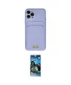 ieg™ iPhone 11 Pro Kılıf Vadi Çizgi Prime - Siyah 34D Izgaralı Cam