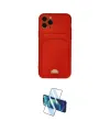 ieg™ iPhone 11 Pro Kılıf Vadi Çizgi Prime - Siyah 3D Antistatik Cam Ekran Koruyucu