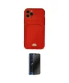 ieg™ iPhone 11 Pro Kılıf Vadi Çizgi Prime - Siyah 3D Antistatik Hayalet Cam Ekran Koruyucu