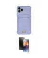 ieg™ iPhone 11 Pro Kılıf Vadi Çizgi Prime - Siyah 3D Antistatik Mat Seramik Nano Ekran Koruyucu