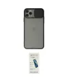 ieg™ iPhone 11 Pro Kılıf Vadi Çizgi - Şeffaf Pasifik Cam Ekran Koruyucu