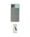 ieg™ iPhone 11 Pro Kılıf Vadi Çizgi - Şeffaf Pasifik Cam Ekran Koruyucu