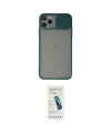 ieg™ iPhone 11 Pro Kılıf Vadi Çizgi - Şeffaf Pasifik Cam Ekran Koruyucu