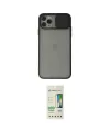 ieg™ iPhone 11 Pro Kılıf Vadi Çizgi - Siyah 20D Premium Cam Ekran Koruyucu