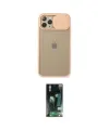 ieg™ iPhone 11 Pro Kılıf Vadi Çizgi - Siyah 360 Mat Full Body Arka Koruyucu