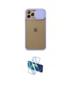 ieg™ iPhone 11 Pro Kılıf Vadi Çizgi - Siyah 3D Antistatik Cam Ekran Koruyucu