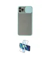 ieg™ iPhone 11 Pro Kılıf Vadi Çizgi - Siyah 3D Antistatik Cam Ekran Koruyucu