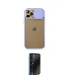 ieg™ iPhone 11 Pro Kılıf Vadi Çizgi - Siyah 3D Antistatik Hayalet Cam Ekran Koruyucu