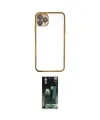 ieg™ iPhone 11 Pro Kılıf Vadi Minimal - Şeffaf 360 Full Body Arka Koruyucu