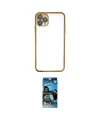 ieg™ iPhone 11 Pro Kılıf Vadi Minimal - Siyah 34D Izgaralı Cam