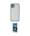 ieg™ iPhone 11 Pro Kılıf Vadi Minimal - Siyah 34D Izgaralı Cam