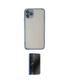 ieg™ iPhone 11 Pro Kılıf Vadi Minimal - Siyah 3D Antistatik Hayalet Cam Ekran Koruyucu