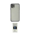 ieg™ iPhone 11 Pro Kılıf Vadi Minimal - Siyah 5D Hayalet Cam Ekran Koruyucu