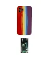 ieg™ iPhone 11 Pro Kılıf Yadigar Çizgi - Siyah 360 Mat Full Body Arka Koruyucu