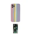 ieg™ iPhone 11 Pro Kılıf Yadigar Çizgi - Siyah 360 Mat Full Body Arka Koruyucu