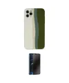 ieg™ iPhone 11 Pro Kılıf Yadigar Çizgi - Siyah 3D Antistatik Hayalet Cam Ekran Koruyucu