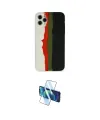 ieg™ iPhone 11 Pro Kılıf Yadigar Çizgi - Siyah 3D Antistatik Seramik Nano Ekran Koruyucu
