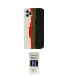 ieg™ iPhone 11 Pro Kılıf Yadigar Çizgi - Siyah 5D Hayalet Cam Ekran Koruyucu