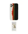 ieg™ iPhone 11 Pro Kılıf Yadigar Çizgi - Siyah Mat Seramik Nano Ekran Koruyucu