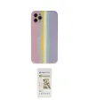 ieg™ iPhone 11 Pro Kılıf Yadigar Çizgi - Siyah Mat Seramik Nano Ekran Koruyucu