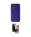 ieg™ iPhone 11 Pro Kılıf Yadigar Klasik - Siyah 3D Antistatik Mat Seramik Nano Ekran Koruyucu
