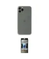 ieg™ iPhone 11 Pro Kılıf Yadigar Yansıma Serisi - Siyah 34D Hayalet Izgaralı Cam