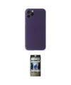 ieg™ iPhone 11 Pro Kılıf Yadigar Yansıma Serisi - Siyah 34D Hayalet Izgaralı Cam
