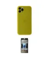 ieg™ iPhone 11 Pro Kılıf Yadigar Yansıma Serisi - Siyah 34D Hayalet Izgaralı Cam