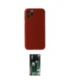 ieg™ iPhone 11 Pro Kılıf Yadigar Yansıma Serisi - Siyah 360 Mat Full Body Arka Koruyucu