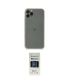 ieg™ iPhone 11 Pro Kılıf Yadigar Yansıma Serisi - Siyah 5D Hayalet Cam Ekran Koruyucu