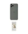 ieg™ iPhone 11 Pro Kılıf Yadigar Yansıma Serisi - Siyah Mat Seramik Nano Ekran Koruyucu