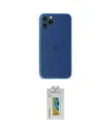 ieg™ iPhone 11 Pro Kılıf Yadigar Yansıma Serisi - Siyah Polymer Nano Ekran Koruyucu