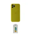 ieg™ iPhone 11 Pro Kılıf Yadigar Yansıma Serisi - Siyah Polymer Nano Ekran Koruyucu