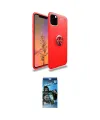 ieg™ iPhone 11 Pro Kılıf Yankı Form Prime - Siyah 34D Izgaralı Cam